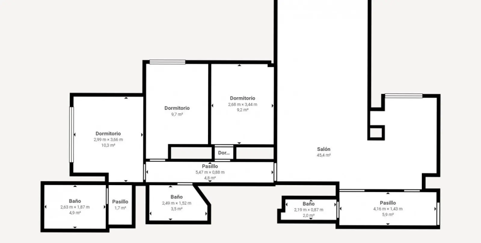 Sale of middle floor apartment in Caleta de Vélez 24