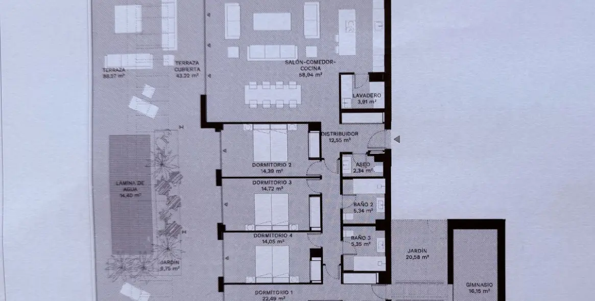 Venta de apartamento en planta baja en Santa Clara 38