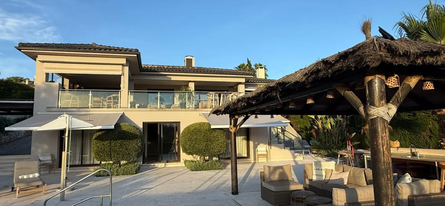 Short-term rent of detached villa in Nueva Andalucía 1