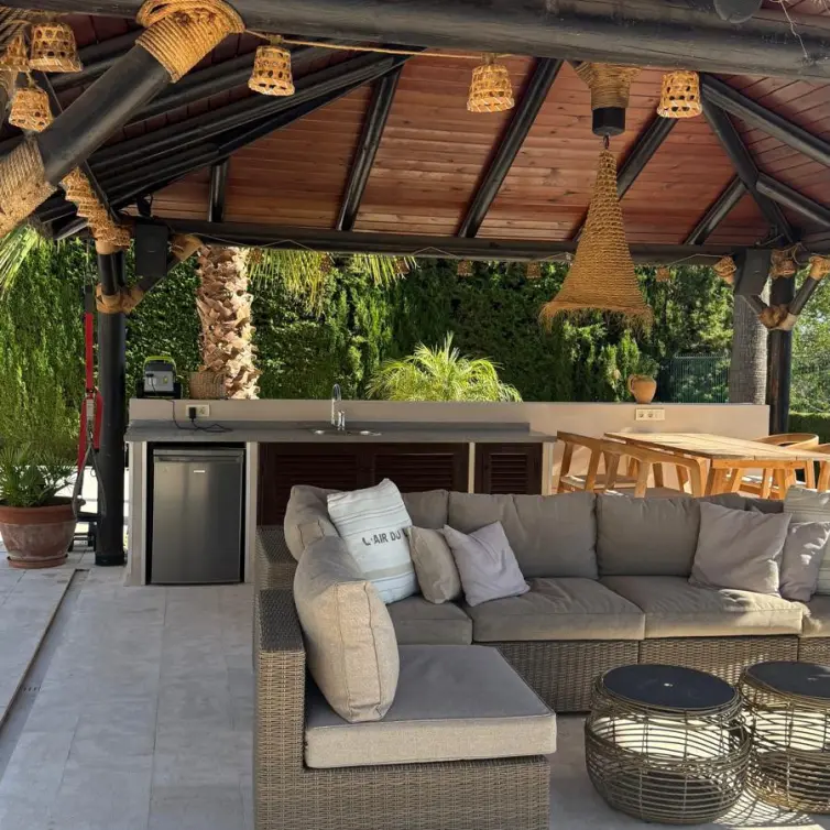 Short-term rent of detached villa in Nueva Andalucía