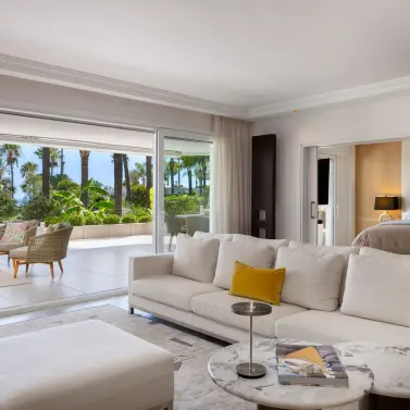 Short-term rent of ground floor apartment in Puerto Banús