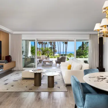 Short-term rent of ground floor apartment in Puerto Banús