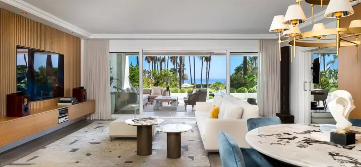 Short-term rent of ground floor apartment in Puerto Banús 3