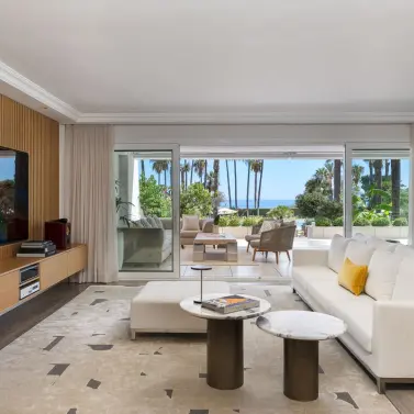Short-term rent of ground floor apartment in Puerto Banús