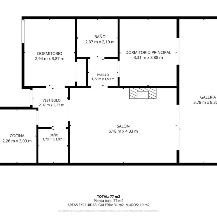 Sale of middle floor apartment in Calahonda