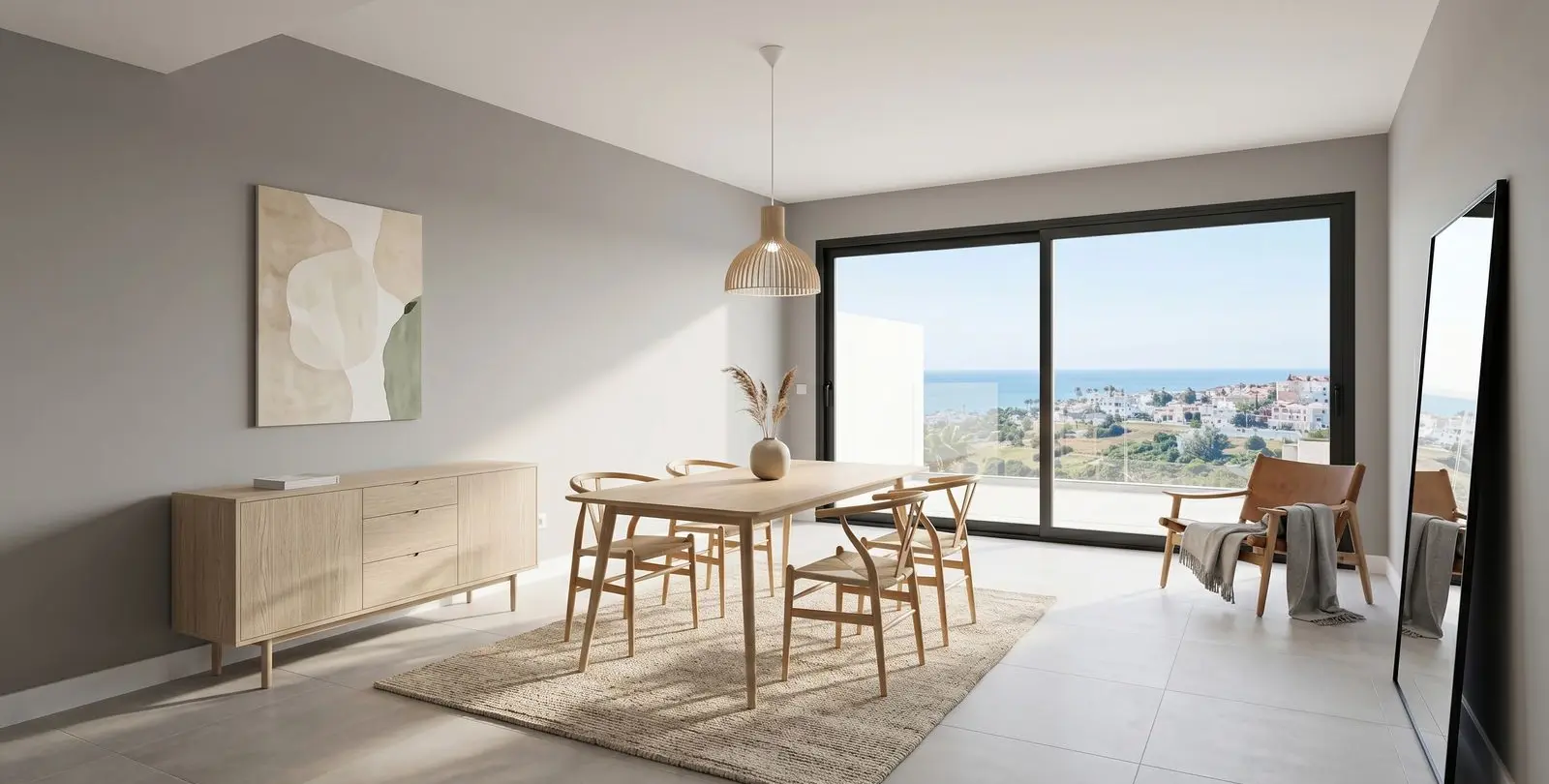 Venta de apartamento en planta media en La Duquesa 8