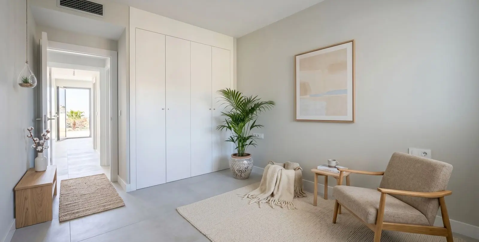 Venta de apartamento en planta media en La Duquesa 18