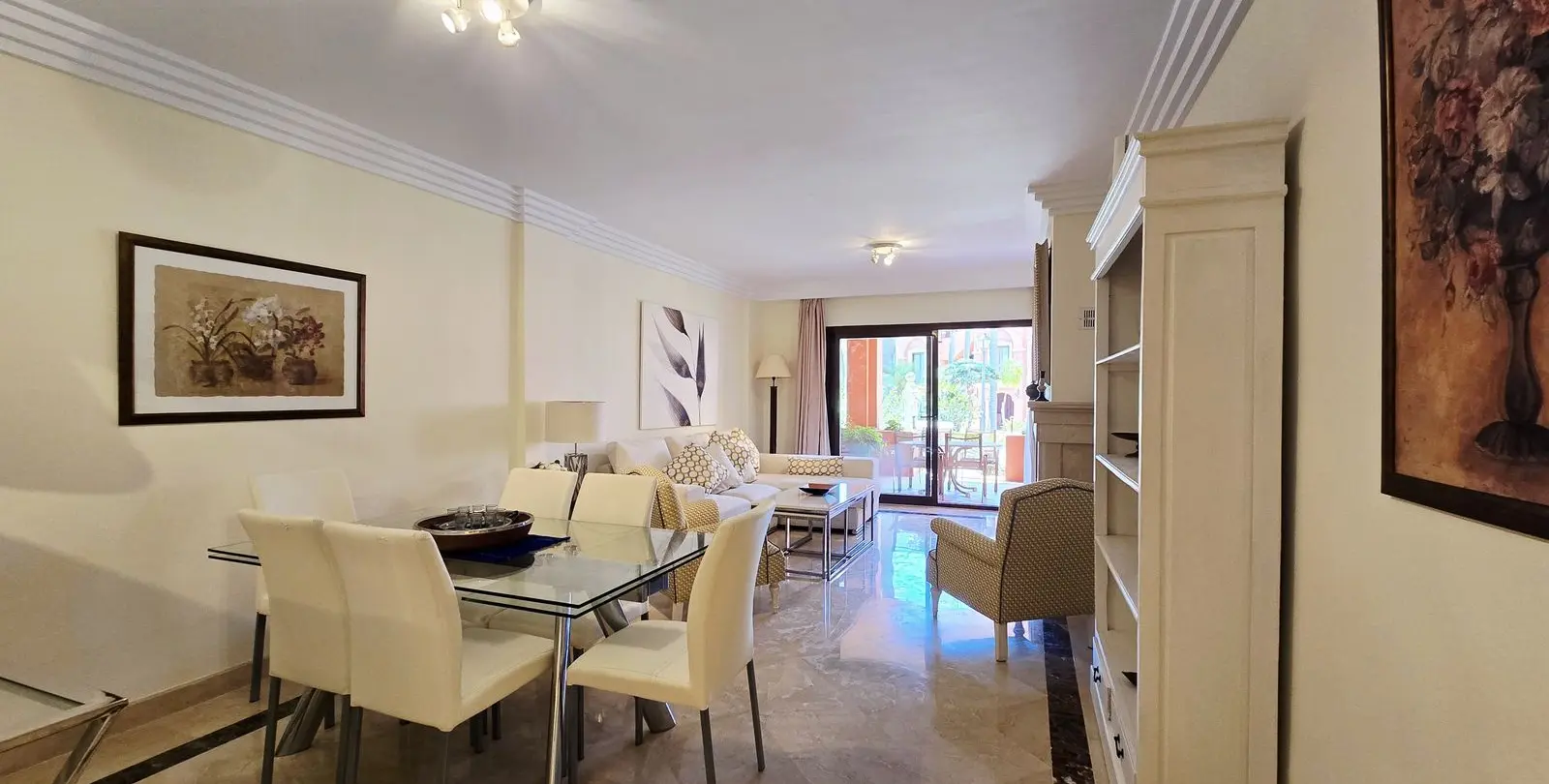 Long-term rent of ground floor apartment in Puerto Banús 21