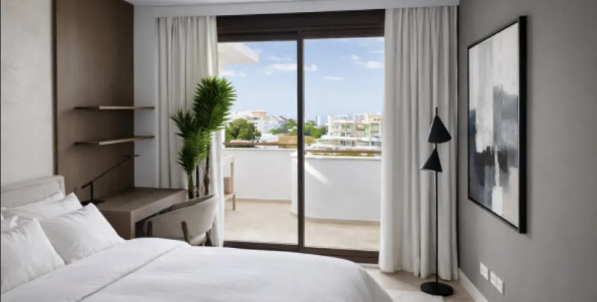 Venta de apartamento en planta media en Estepona 16