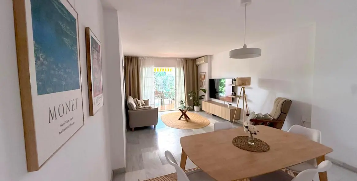 Short-term rent of ground floor apartment in Benamara 4