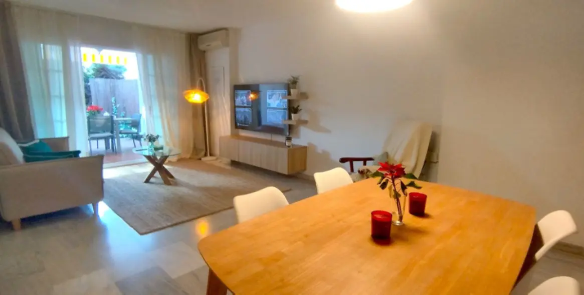 Short-term rent of ground floor apartment in Benamara 5