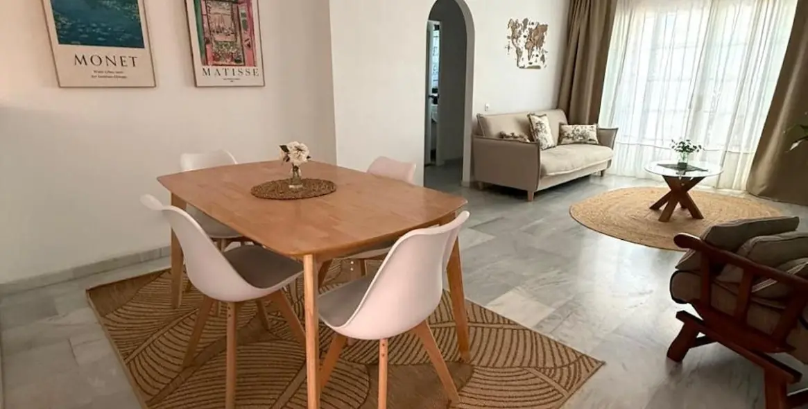 Short-term rent of ground floor apartment in Benamara 6