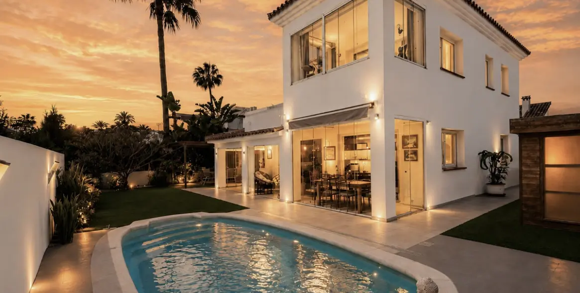 Venta de villa independiente en Estepona 1