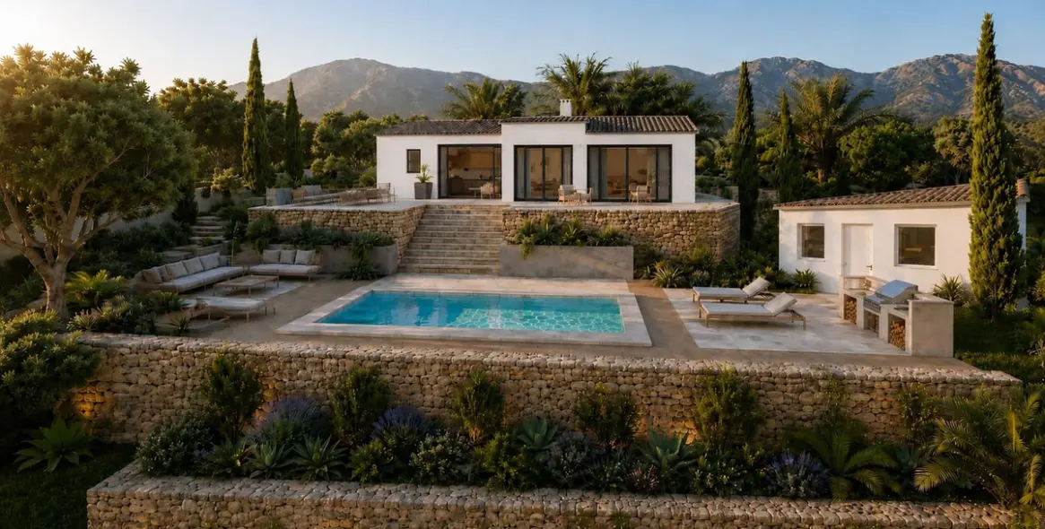 Venta de villa independiente en Elviria 4