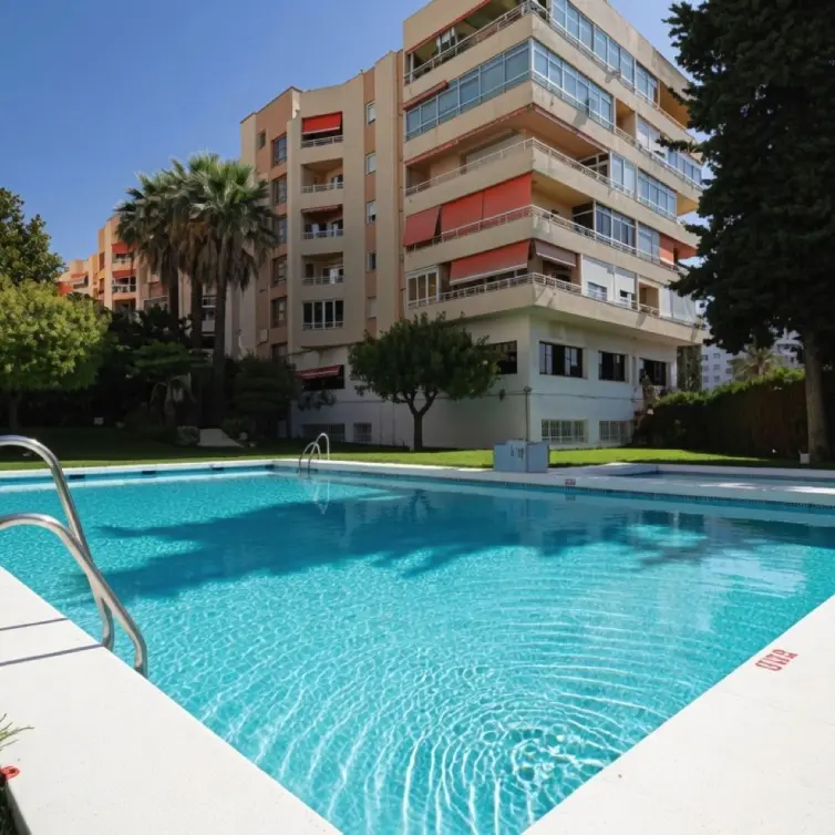 Venta de apartamento en planta media en Marbella