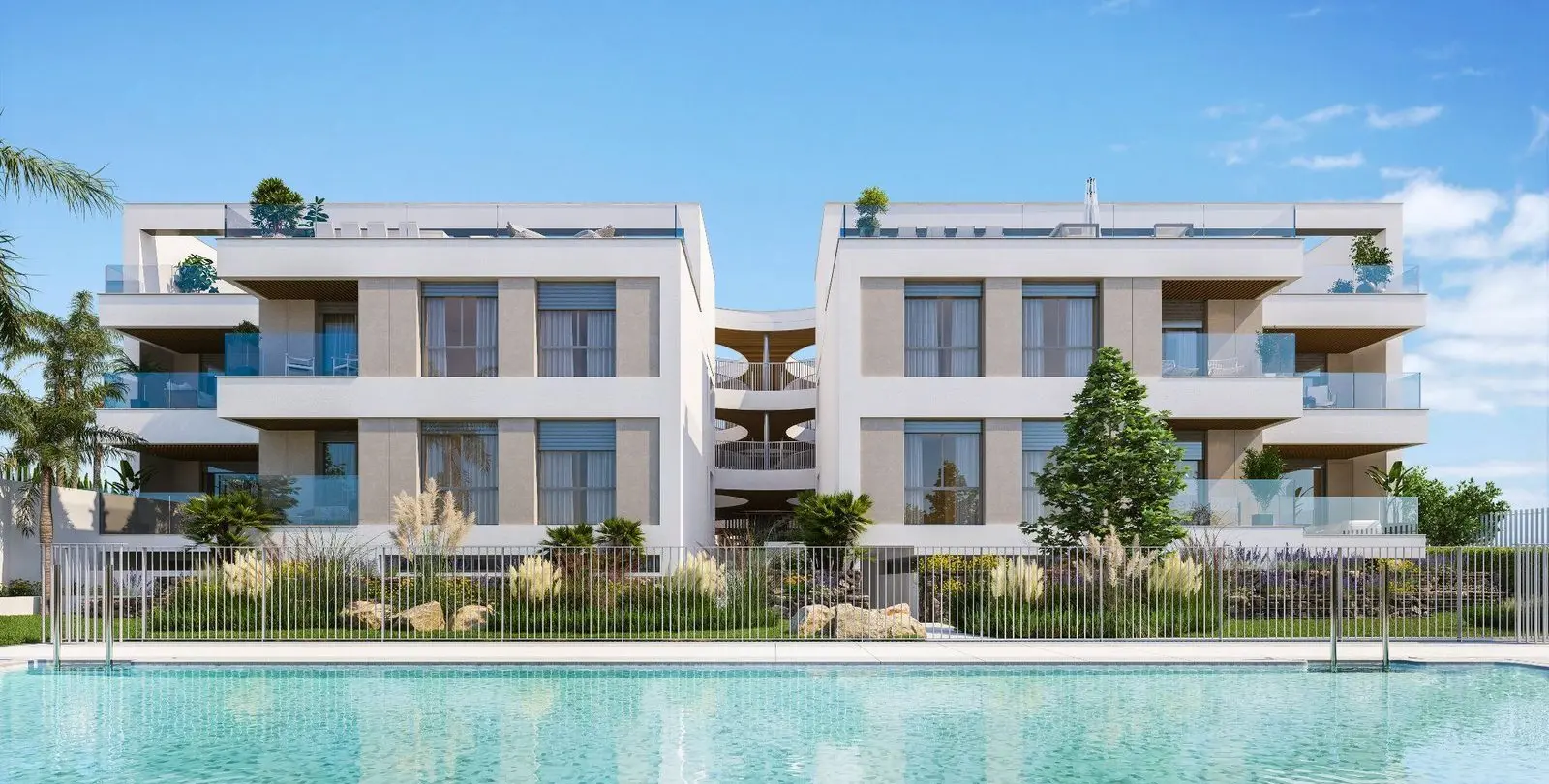 Venta de apartamento en planta media en Elviria 23