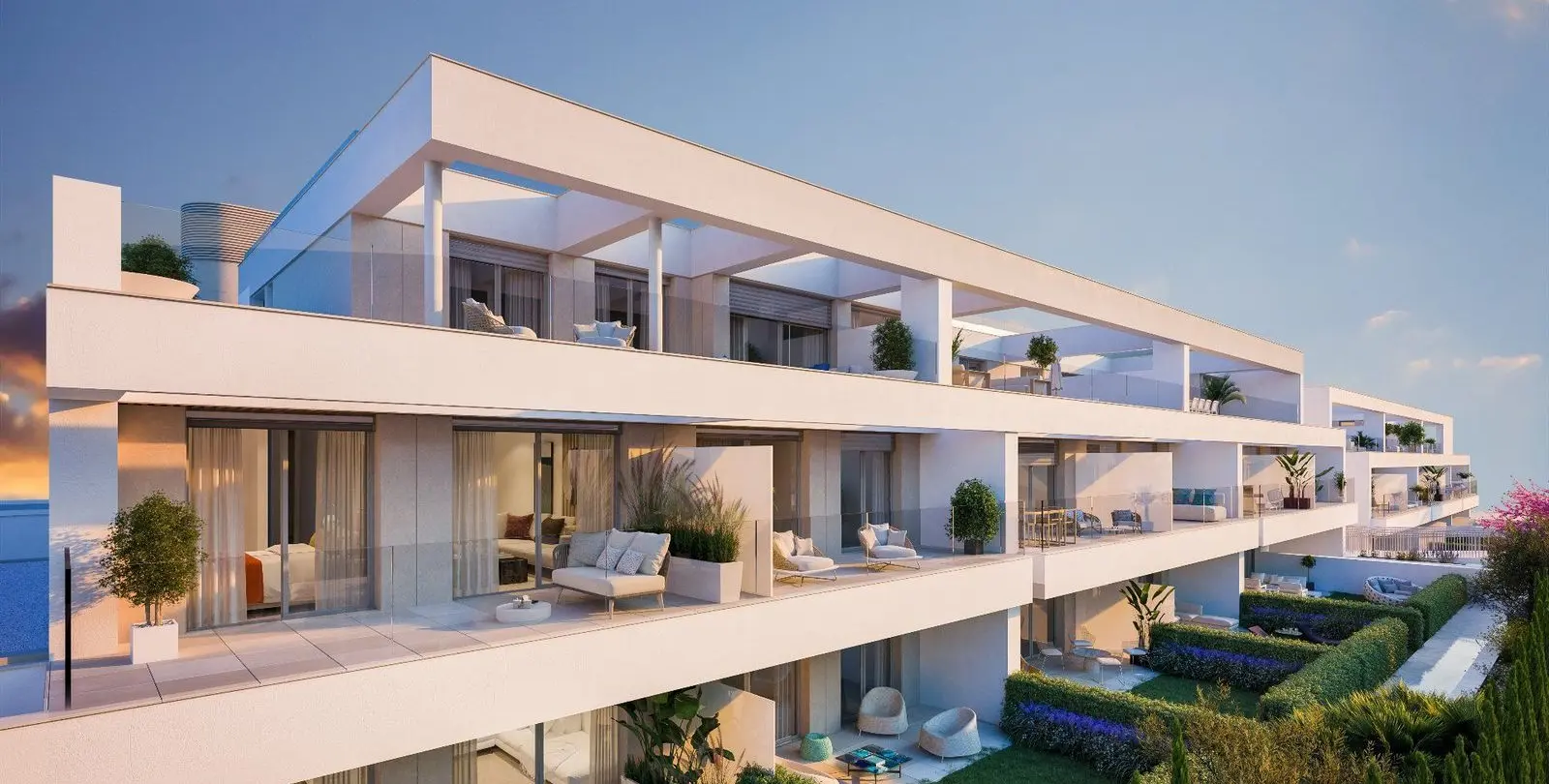Venta de apartamento en planta media en Elviria 24