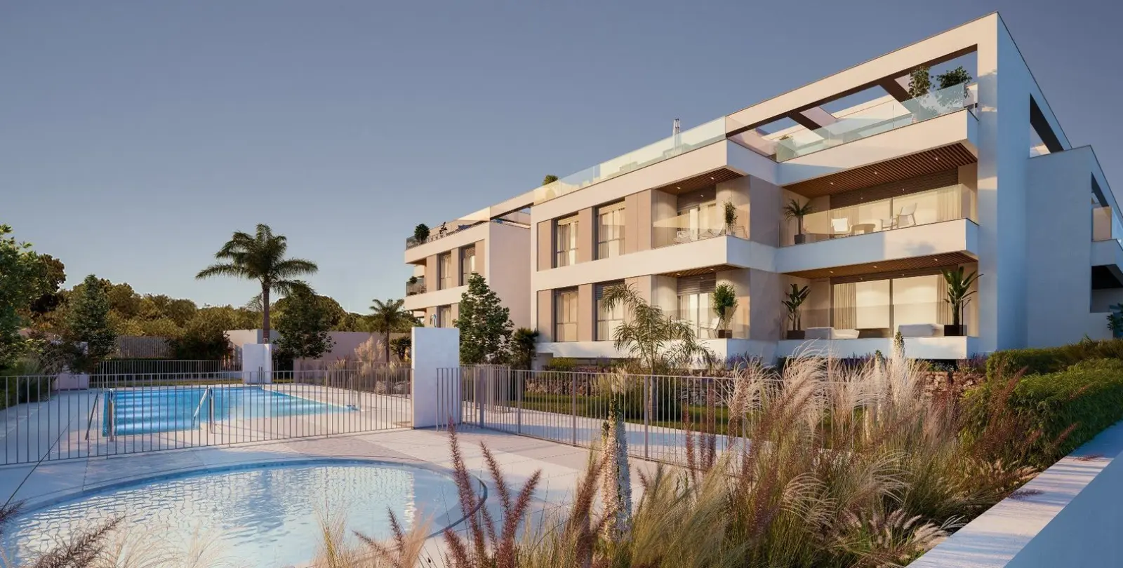 Venta de apartamento en planta media en Elviria 25
