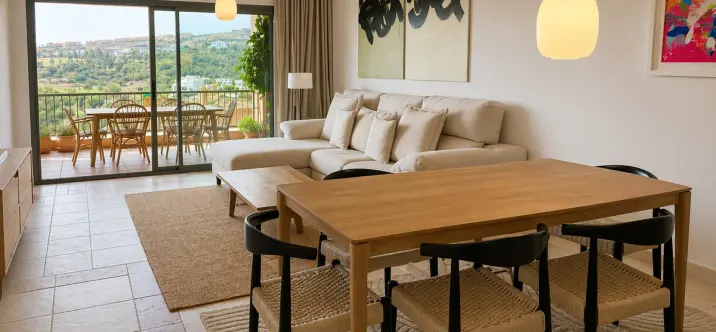 Alquiler a corto plazo de apartamento en planta media en Estepona 2