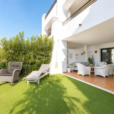 Sale of ground floor apartment in Casares Playa