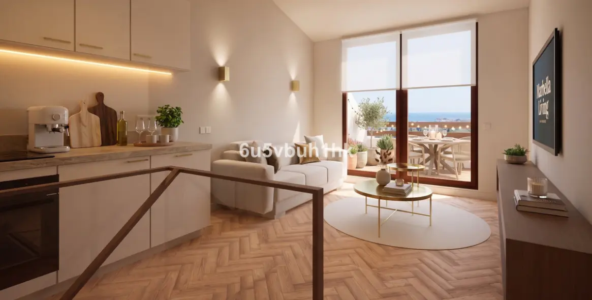 Продажа двухуровневых апартаментов в Mijas Costa 1