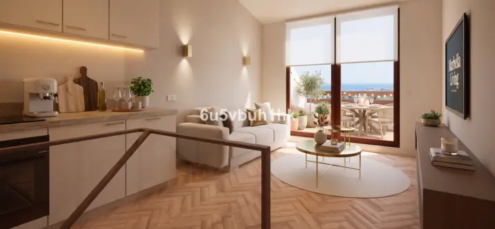 Продажа двухуровневых апартаментов в Mijas Costa 0