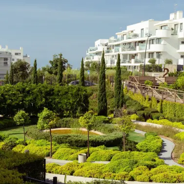 Venta de apartamento en planta media en Higueron
