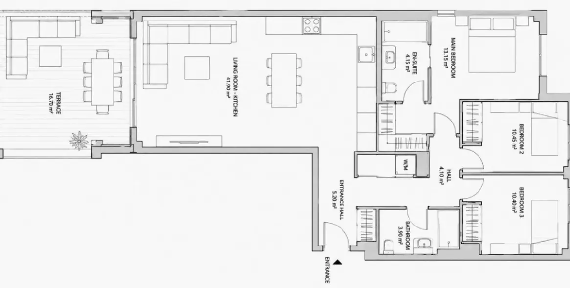 Sale of middle floor apartment in Benalmadena 12