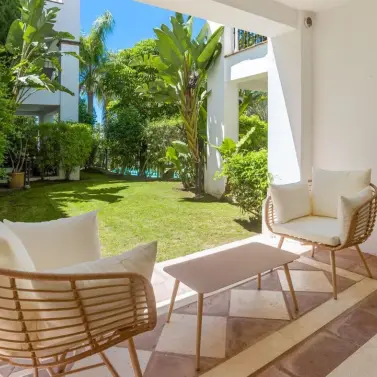 Venta de apartamento en planta baja en Marbella
