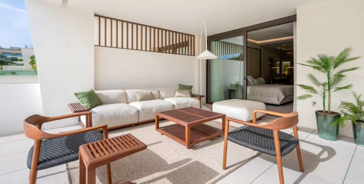 Venta de apartamento en planta baja en The Golden Mile 3