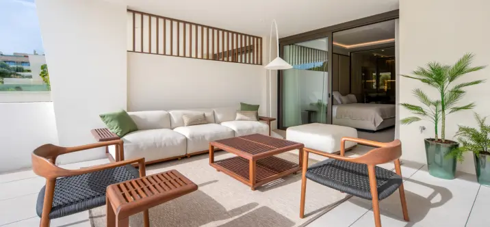 Venta de apartamento en planta baja en The Golden Mile 2