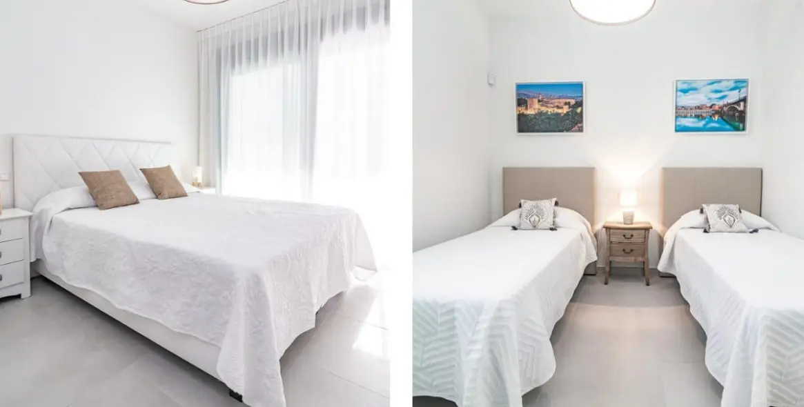 Short-term rent of middle floor apartment in Estepona 17