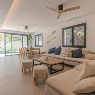 Short-term rent of detached villa in Nueva Andalucía