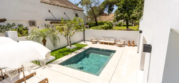 Short-term rent of detached villa in Nueva Andalucía 2