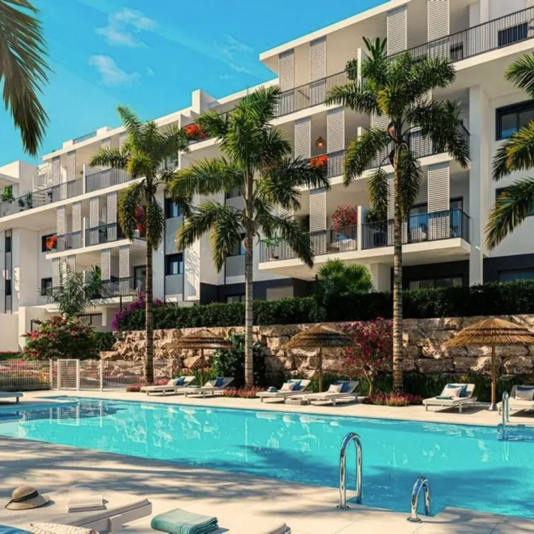 Продажа апартаментов на среднем этаже в Estepona
