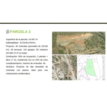 Venta de parcela residencial en Sierra Blanca