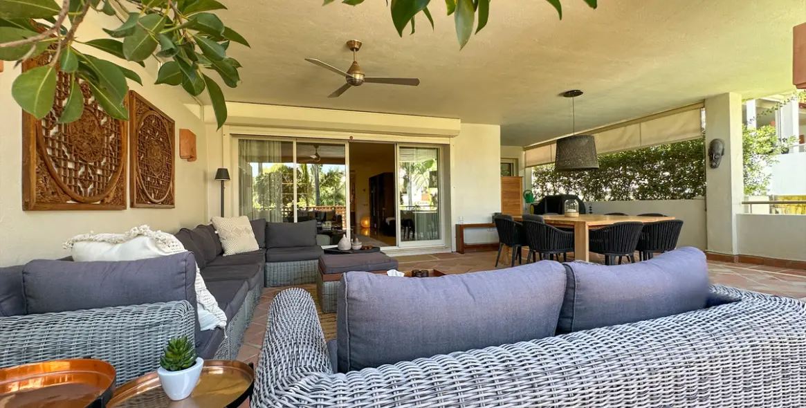 Alquiler a corto plazo de apartamento en planta baja en Marbella 4