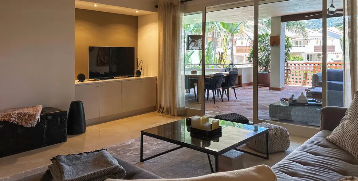Alquiler a corto plazo de apartamento en planta baja en Marbella 7