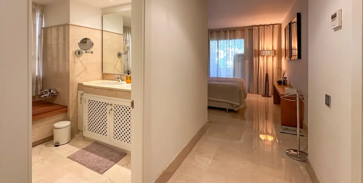 Alquiler a corto plazo de apartamento en planta baja en Marbella 20
