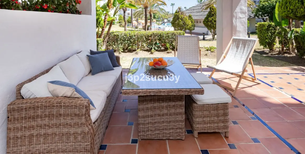 Short-term rent of ground floor apartment in San Pedro de Alcántara 11