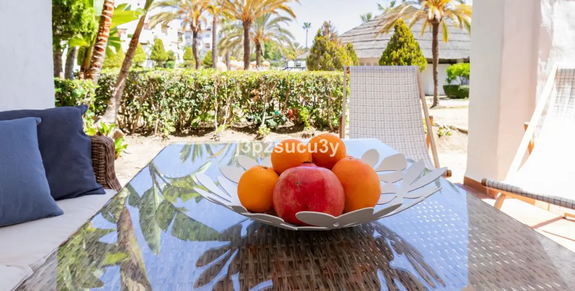 Short-term rent of ground floor apartment in San Pedro de Alcántara 13