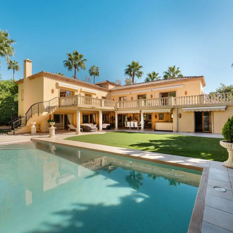 Sale of detached villa in Nueva Andalucía