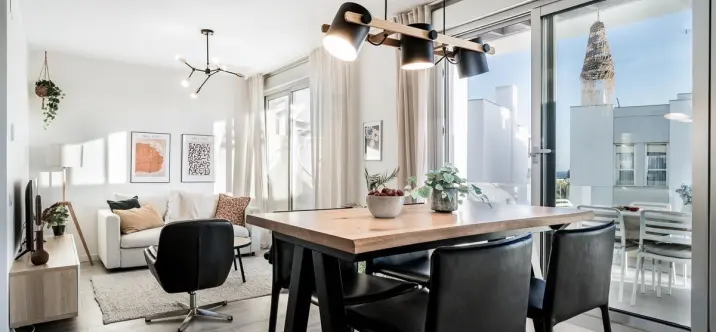 Long-term rent of middle floor apartment in Cancelada 1