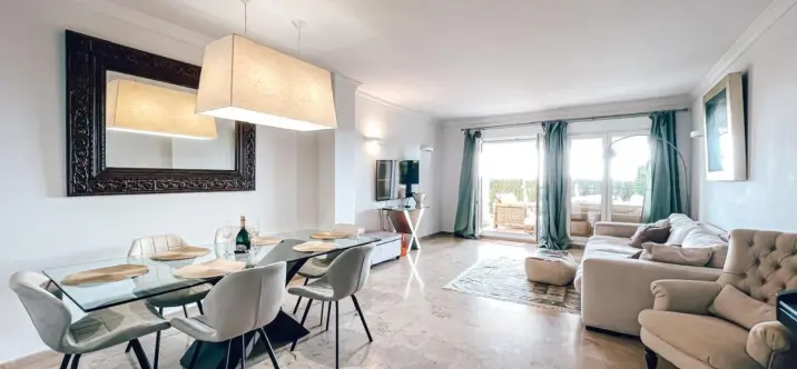 Long-term rent of ground floor apartment in Nueva Andalucía 1