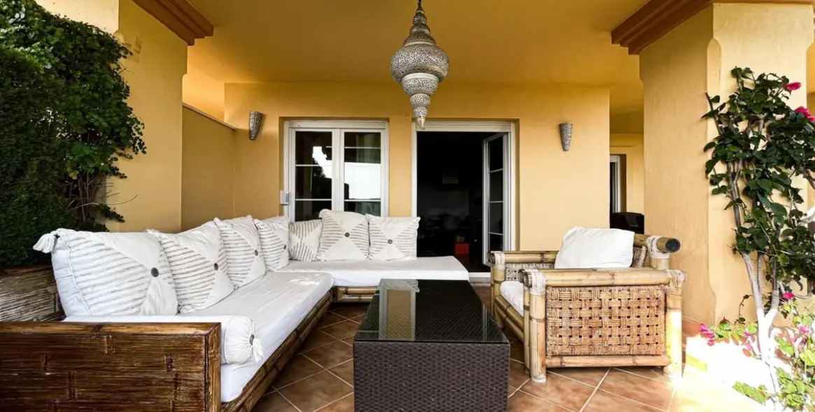 Long-term rent of ground floor apartment in Nueva Andalucía 30