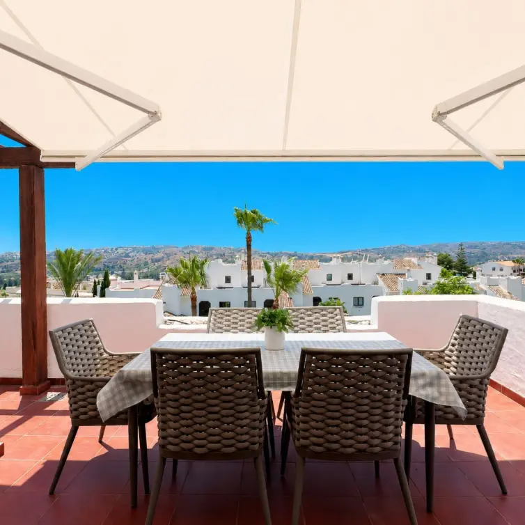 Venta de ático dúplex en Mijas Golf