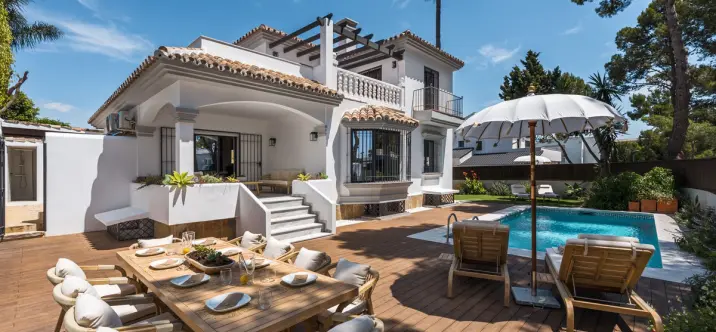 Venta de villa independiente en Puerto Banús 0
