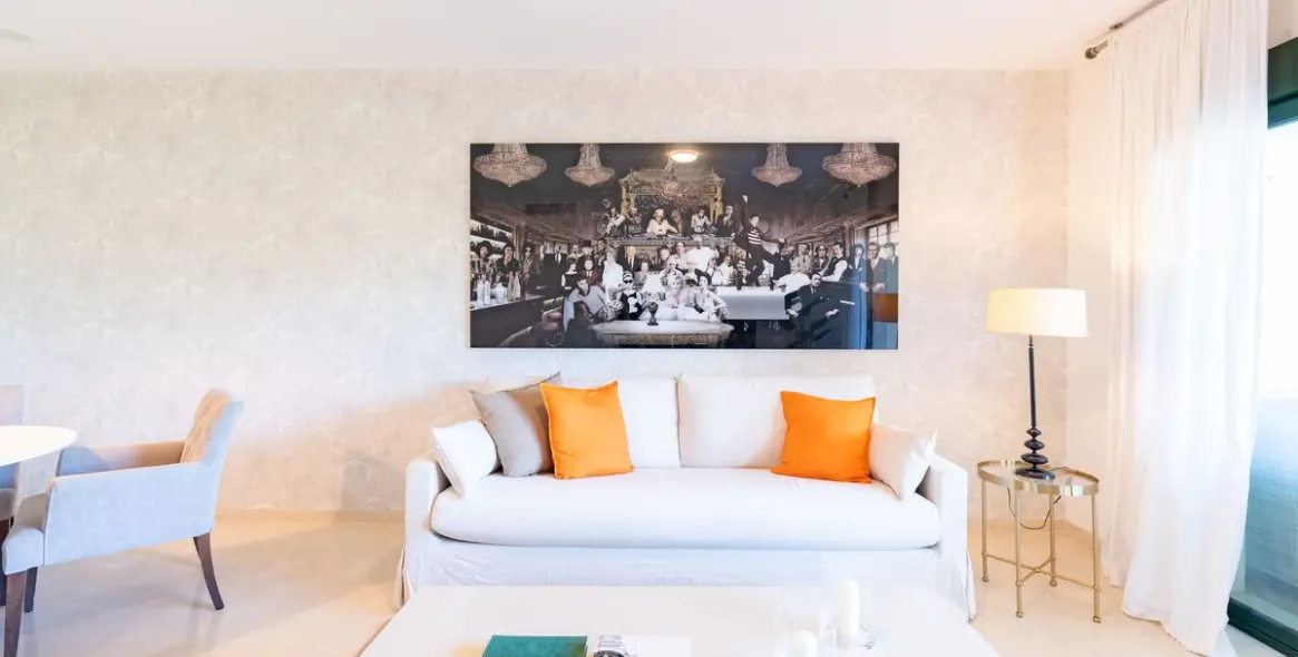 Venta de apartamento en planta baja en Guadalmina Alta 9