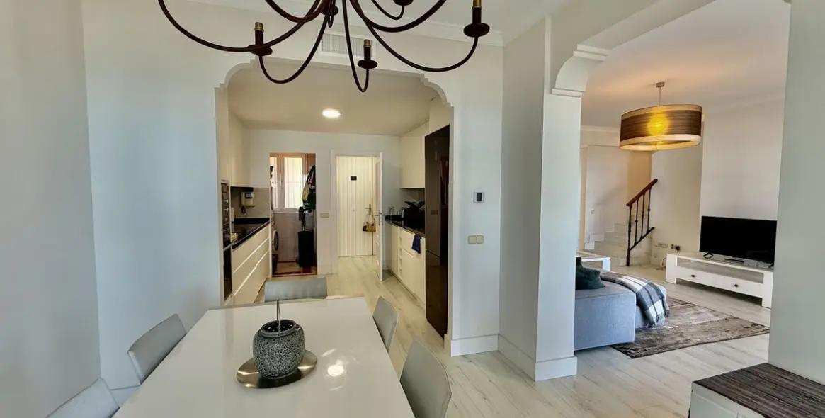 Sale of penthouse duplex in Casares Playa 10
