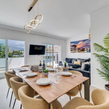 Short-term rent of middle floor apartment in Nueva Andalucía